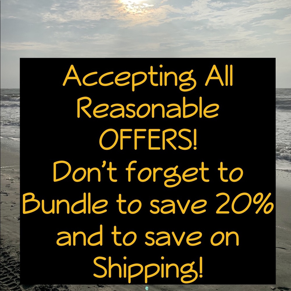 Make an Offer & like, to get shipping discount.
